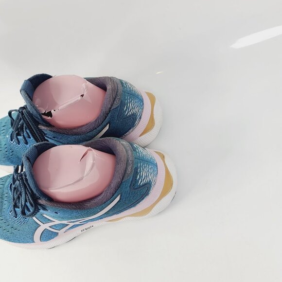 Asics Women's Blue Gel Nimbus 24 1012B201 Cushioned Running Shoes Size US 11 - Picture 4 of 7